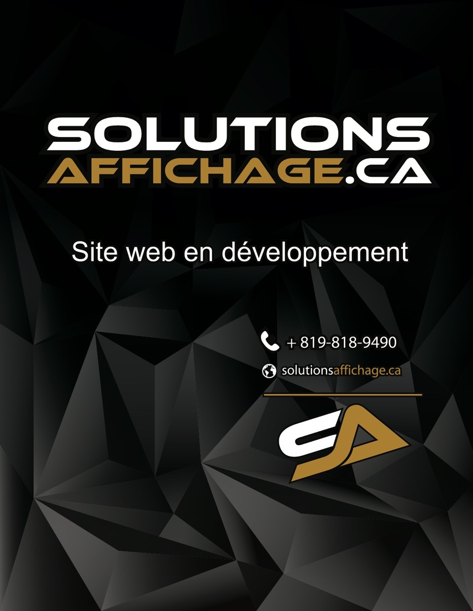 Solutions affichage